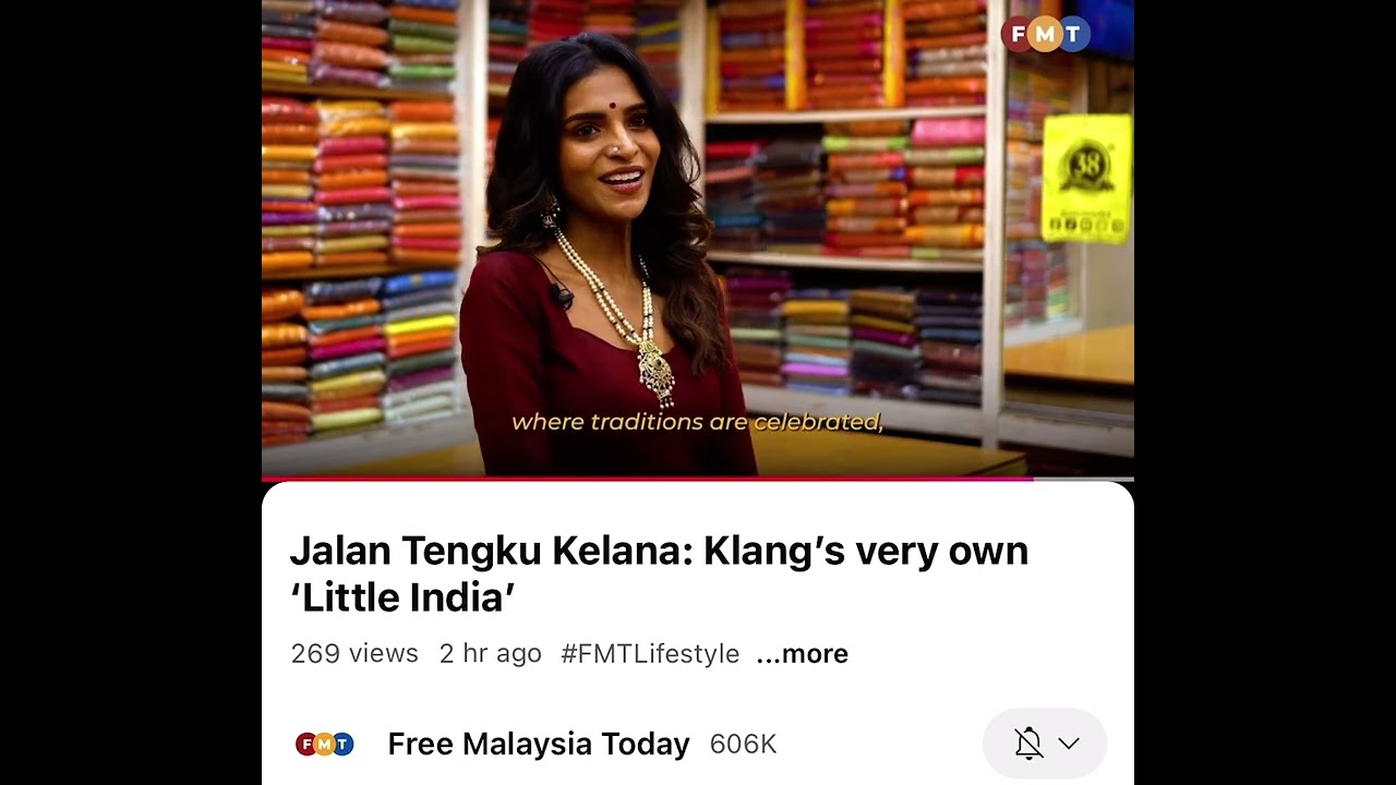 Colours and warmth as Klang&rsquo;s &lsquo;Little India&rsquo; prepares for DeepavaliSheela Vijayan @ FMT Lifestyle-