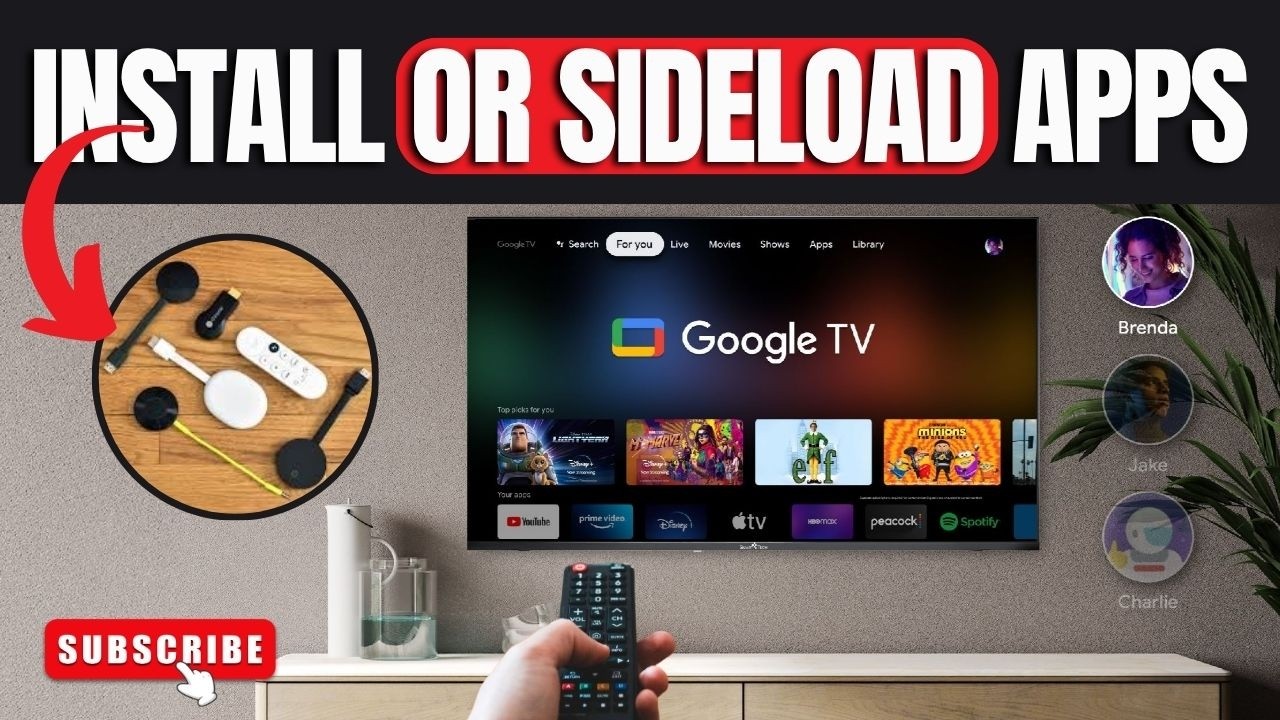 Google Chromecast: Как установить ЛЮБЫЕ приложения | Установка или загрузка приложений на ЛЮБОЙ C...