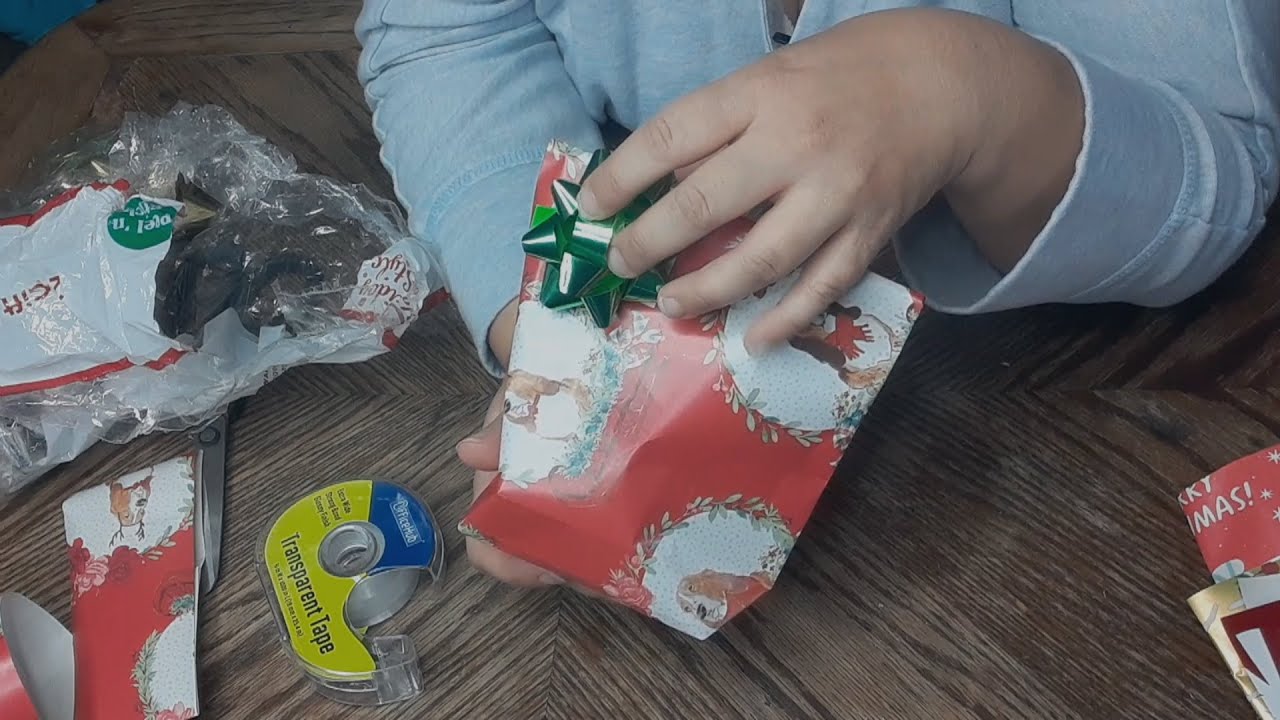 (( ASMR )) Как сделать: упаковочный подарочный пакет из бумаги