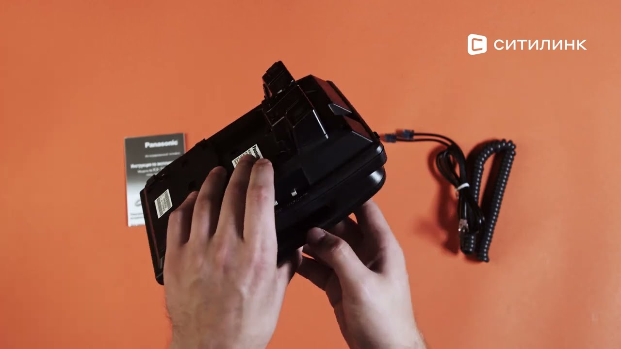 Обзор Проводного телефона Panasonic KX-TS2350RUB | Ситилинк