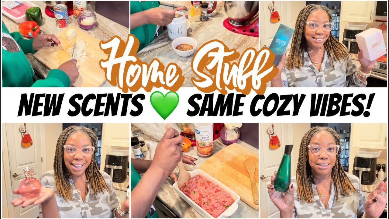 HOME WITH ME 🏠 MAKING DINNER, WICKED PERFUME REVEAL & A HERSHEY CAMEO