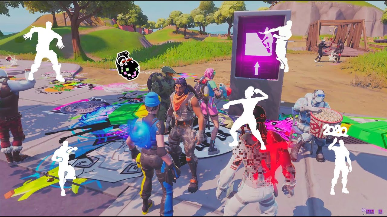 Winning every Emote Battle in Party Royale | Fortnite