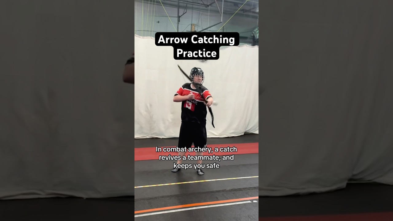 In combat archery, a catch revives, and in extreme archery it’s worth 3 points. 