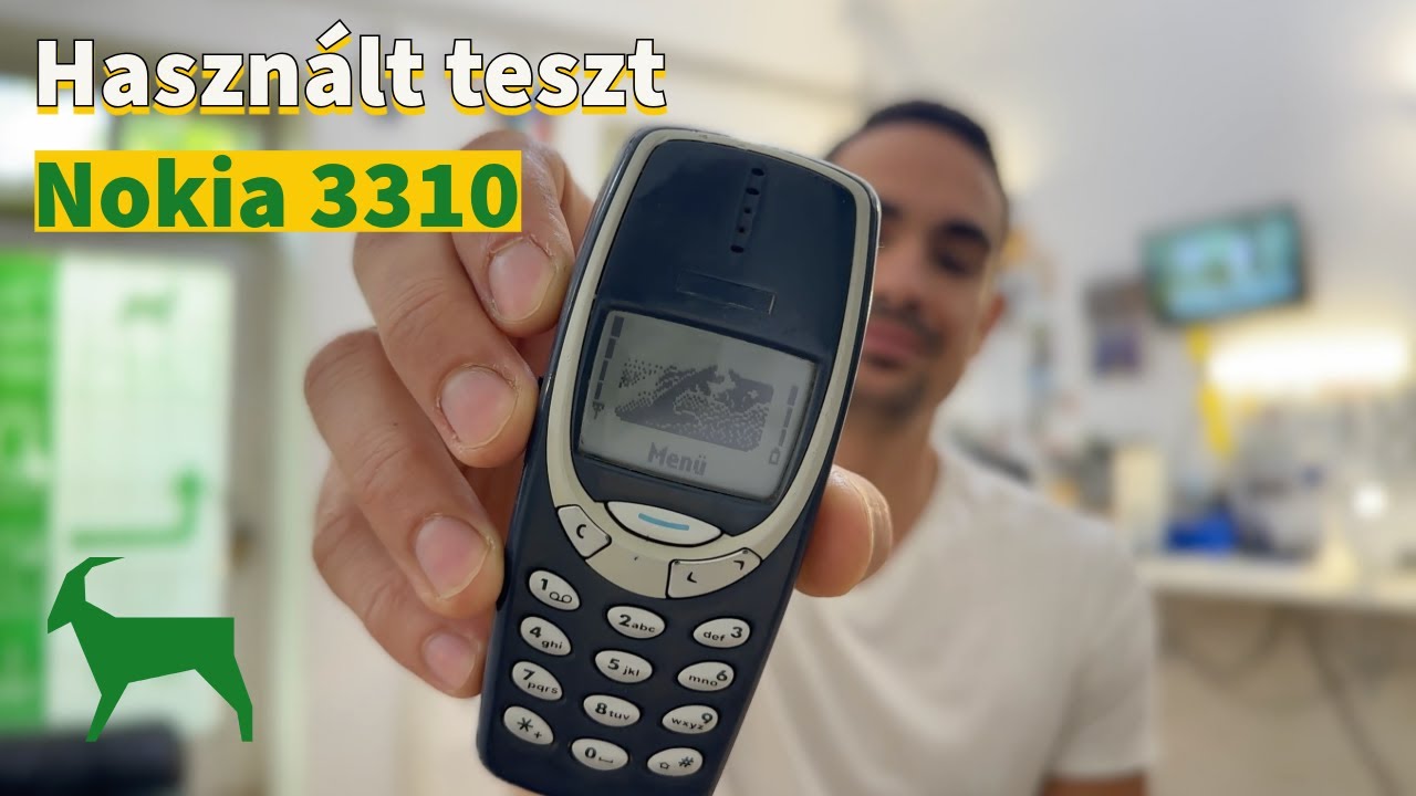 Az igazi LEGENDA: Nokia 3310 👊