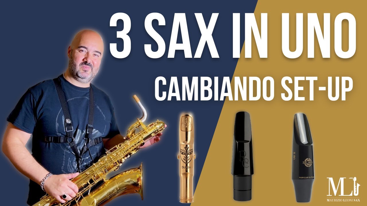 Come ottenere 3 sassofoni in uno, il cambio del set-up