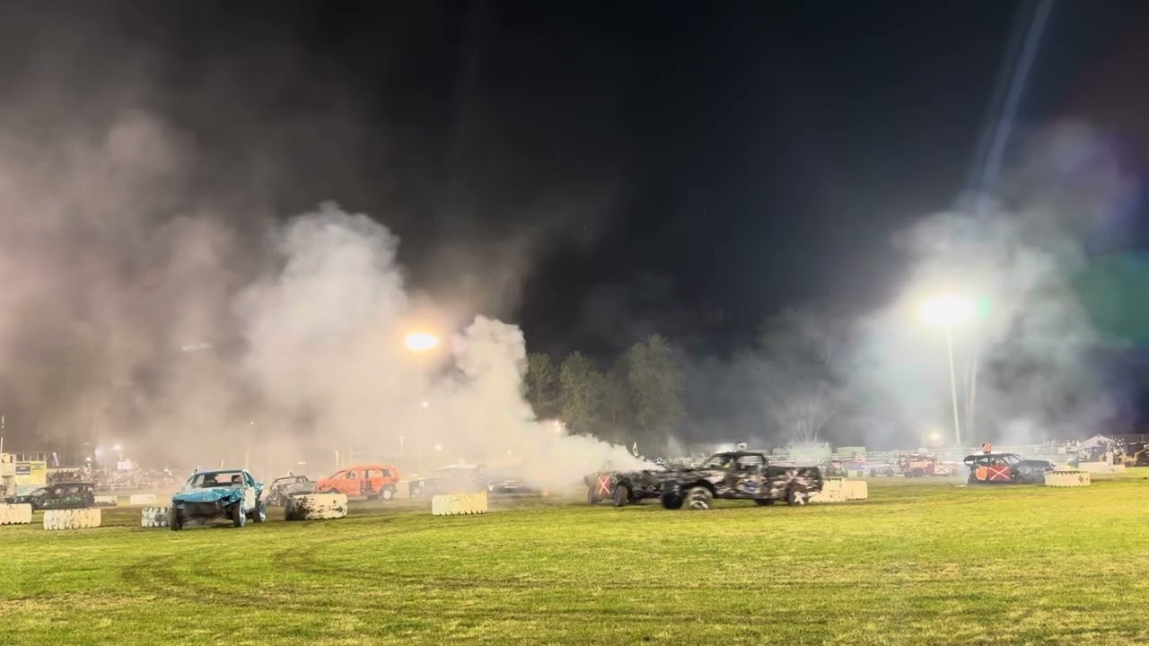 Raw footage of the 2025 Beaudesert Show Demolition Derby 