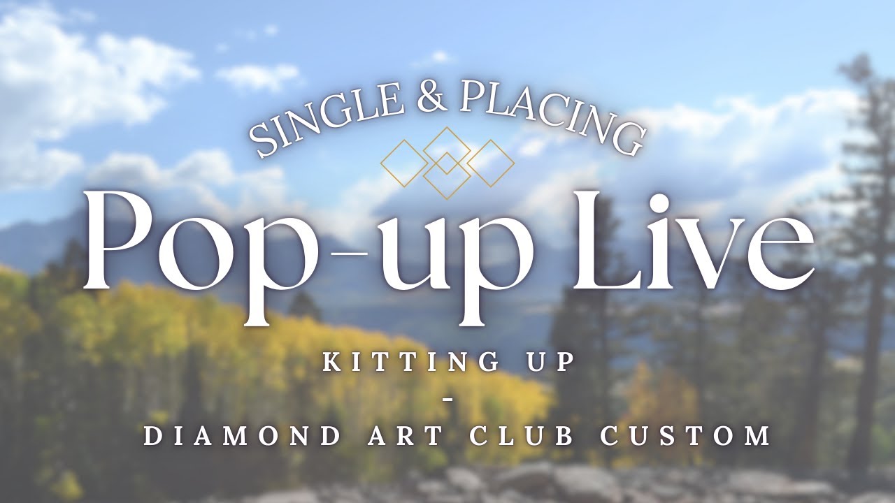 Pop-Up Live: February 7th, 2026 - Kitting Up My DAC Custom #diamondpainting