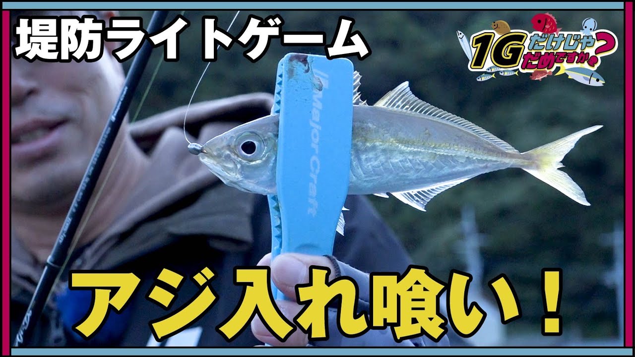 【ヒロセマンTV】お気軽ライトゲームでアジ入れ食いじゃ！（１Gだけじゃだめですか？）