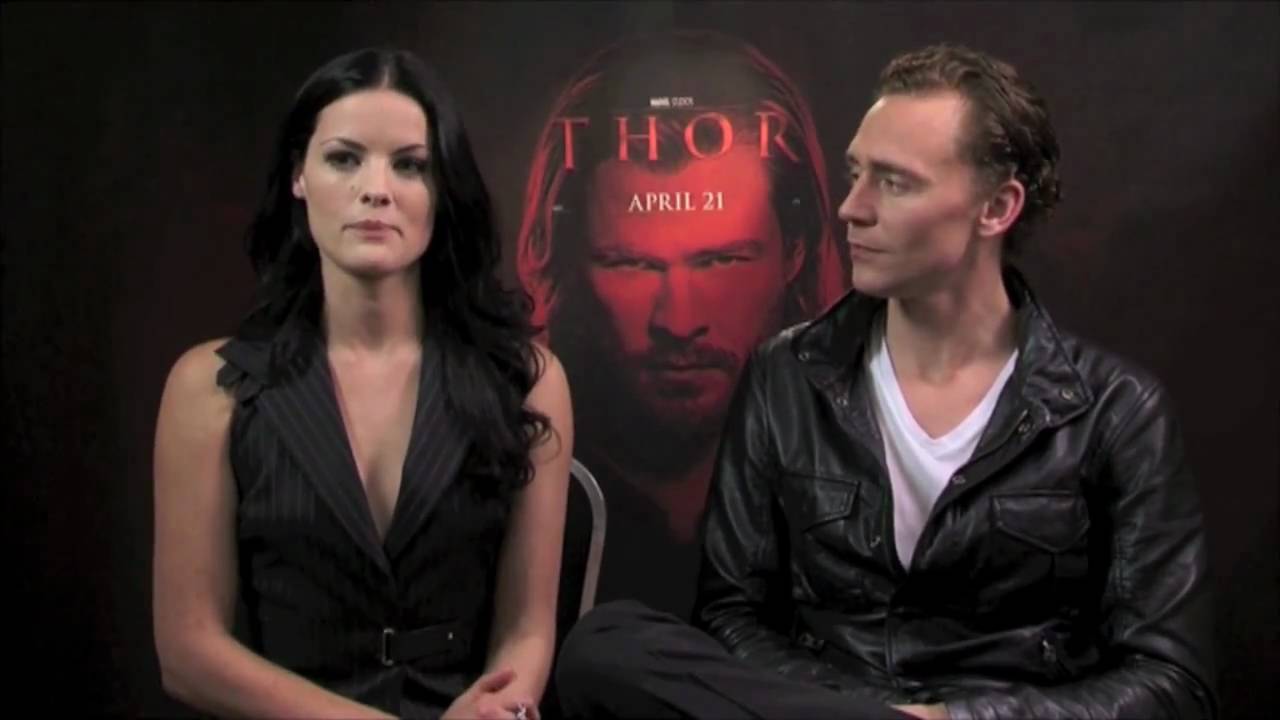 Interview with Jaimie Alexander and Tom Hiddleston on 'Thor'