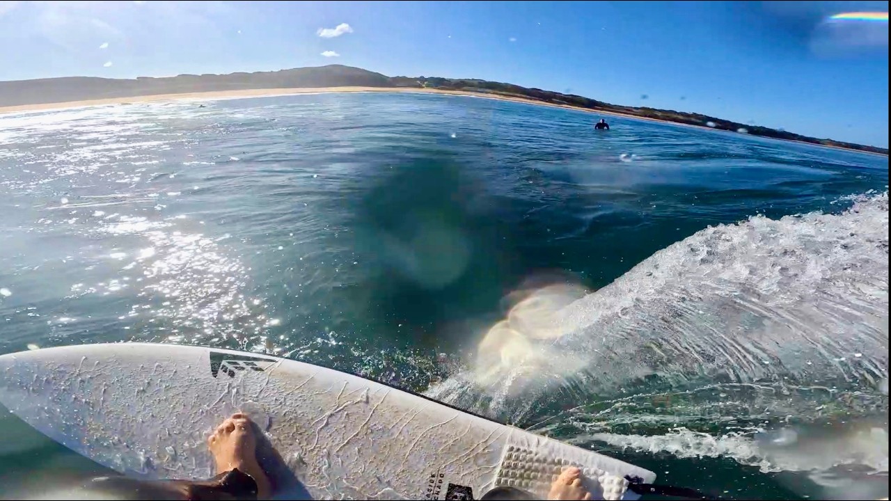 Perfect Weather and Waves on Phillip Island - Surfing the Firewire Seaside