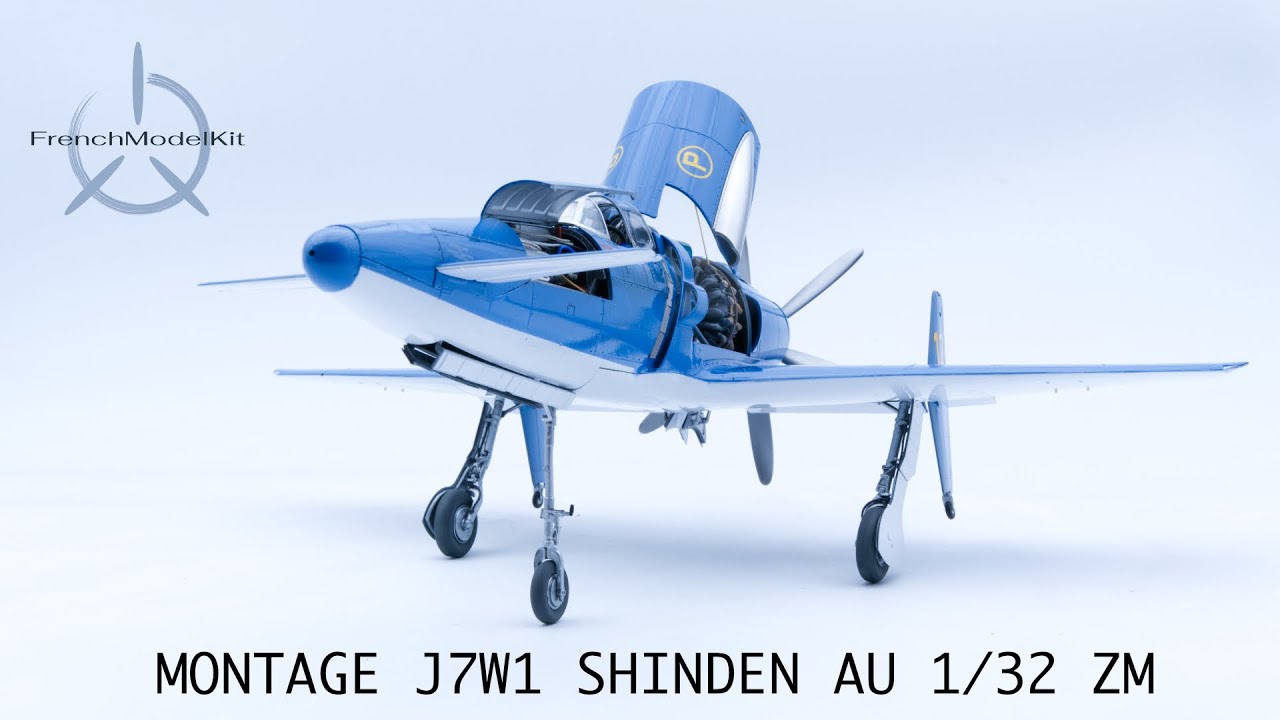 MONTAGE MAQUETTE : J7W1 Shinden Zoukei-Mura 1/32 en 
