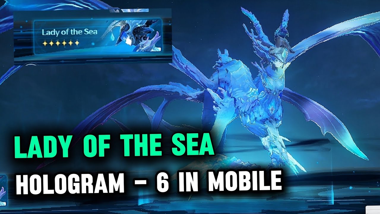Lady of the Sea Hologram - 6 Mobile clear | s1r1 Carlota & s0r0 Brant F2P Team | Wuthering Waves 