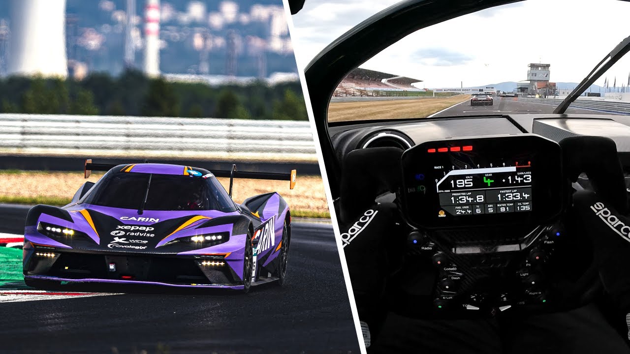 KTM X-Bow GTX - Autodrom Most Onboard Lap