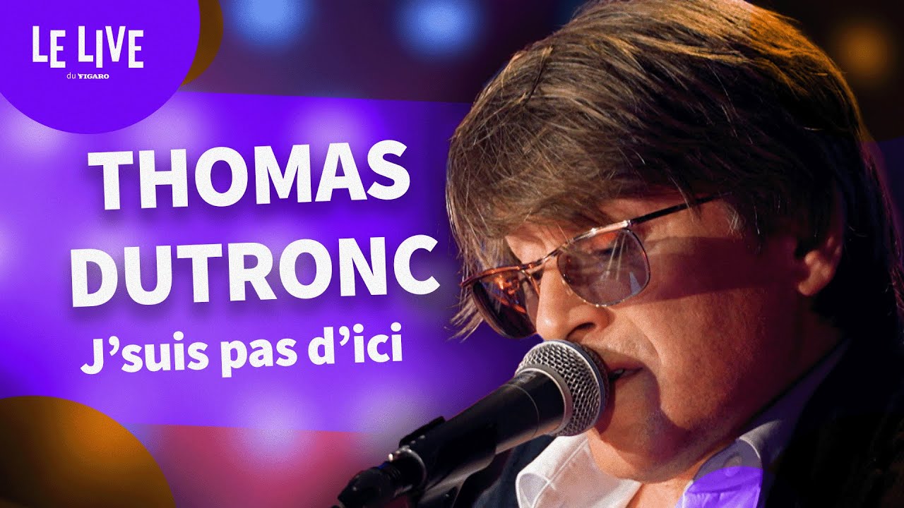J'suis pas d'ici - Thomas Dutronc (Live au Figaro)