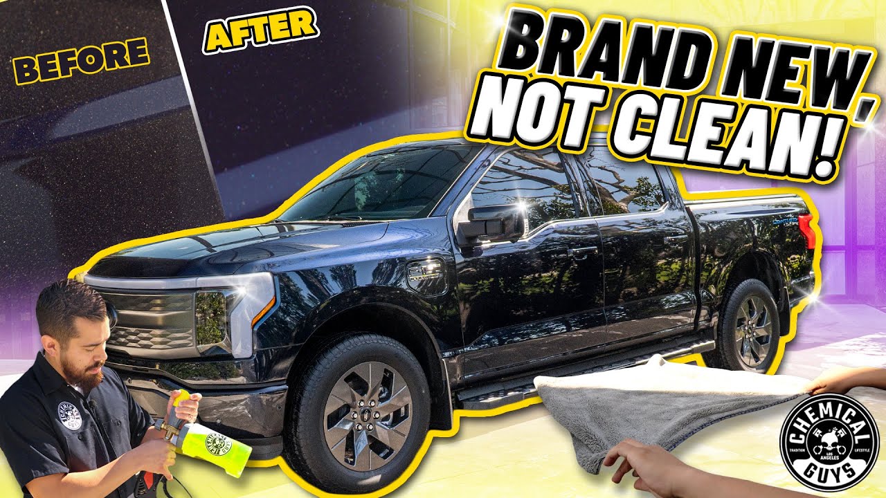 Should You Perform A Full Detail On A Brand New Truck?! Dirty Ford Lightning Part 1 - Chemical Guys