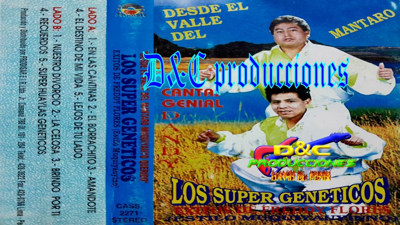 LOS SUPER GENETICOS _ LEJOS DE TU LADO - CANTA EL PUMITA DANDY VOL 6
