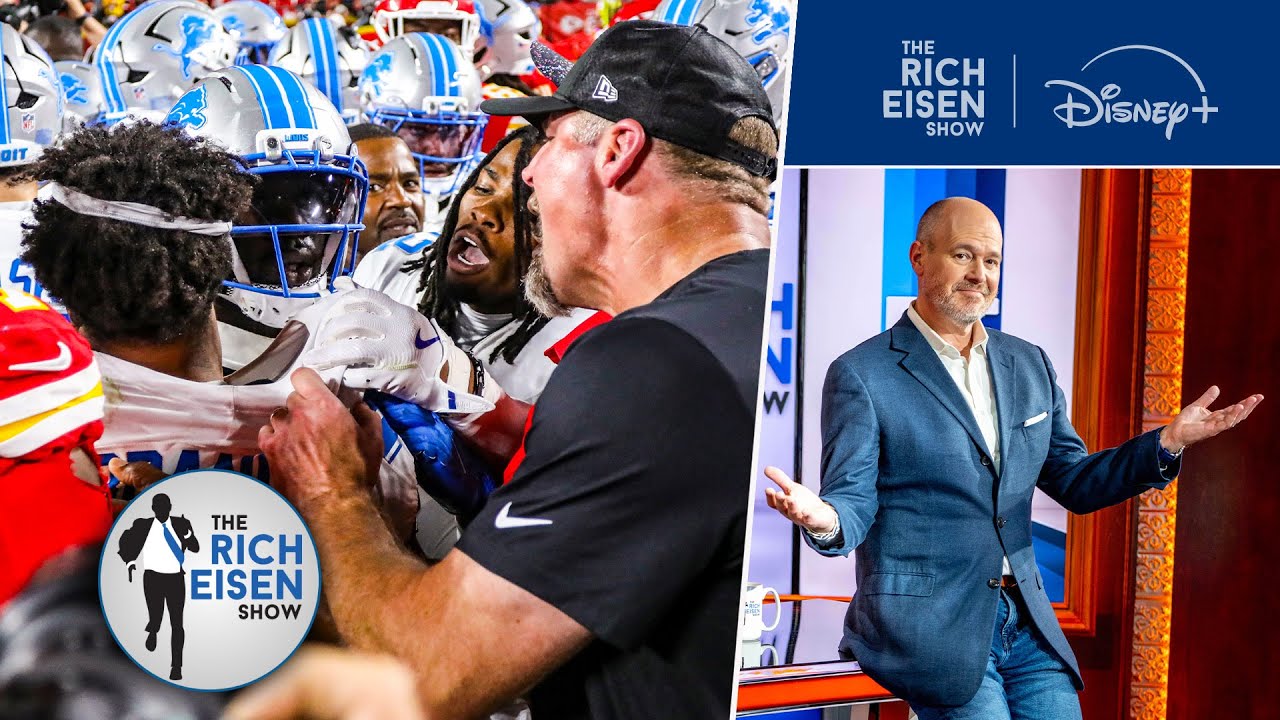 Rich Eisen on His Lions Concern Level & Team’s Postgame Brawl vs Chiefs | The Rich Eisen Show