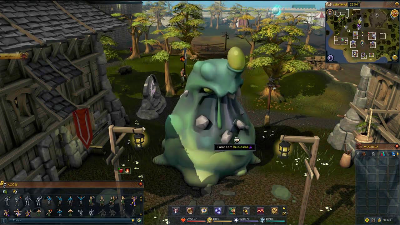 Runescape Missão: O Reino da Gosma