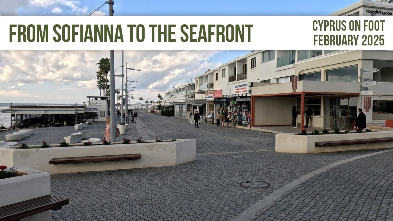 From Sofianna To The Sea Front - Paphos, Cyprus