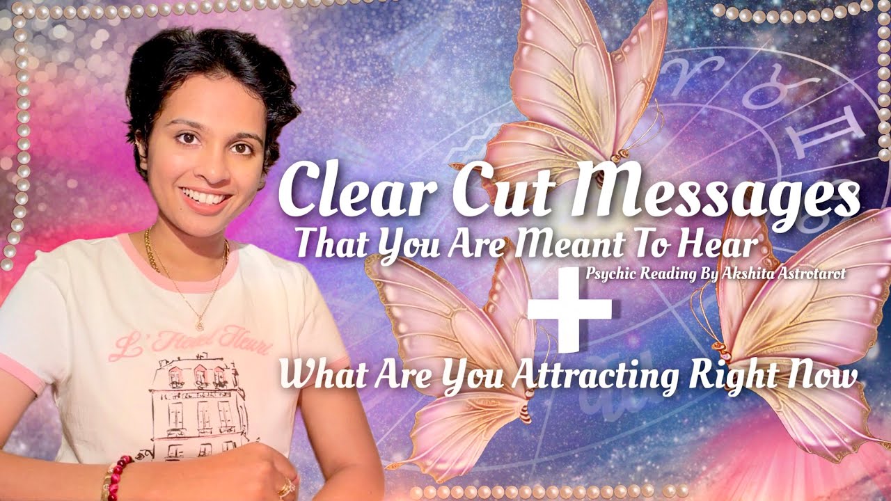 Based On Your DOB✨️Clear Messages That You Are Meant To Hear+What Are You Attracting Right Now✨️❤️💰
