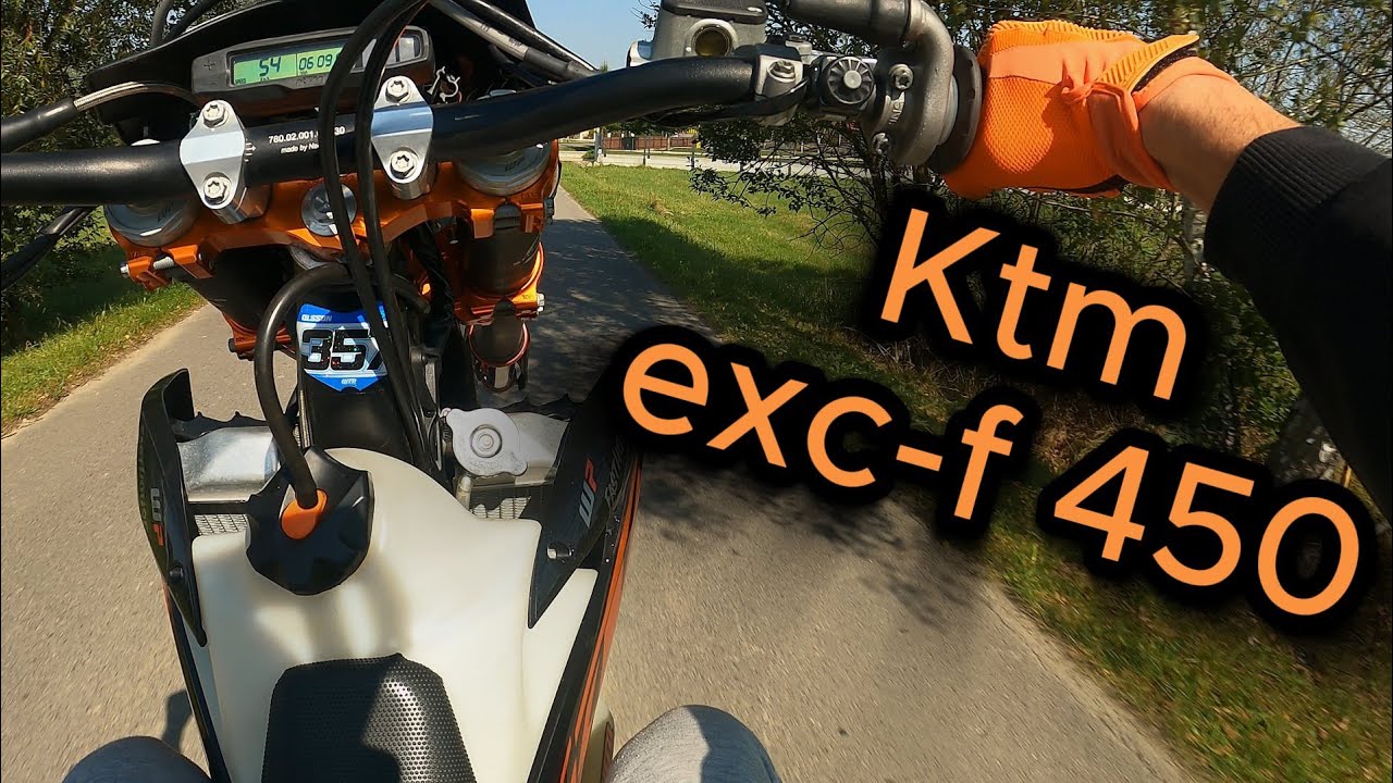 Przesiadka z MRF na  KTM EXC-F 450 SuperMoto 😱
