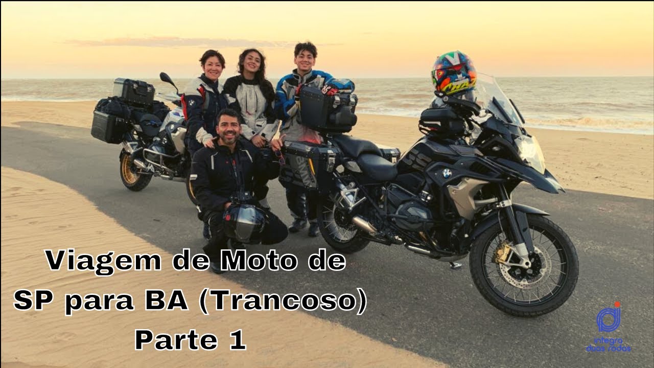 Viagem de Moto de São Paulo para Bahia (Trancoso) - Parte 1