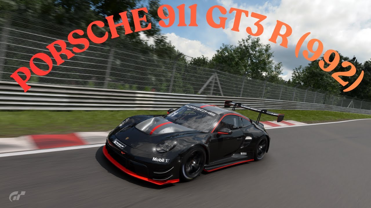 Gran Turismo 7: The Porsche 911 GT3 R (992) around the Nordschleife!