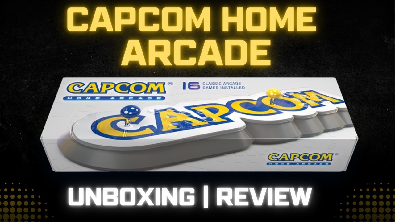 Capcom Home Arcade - UNBOXING e análise
