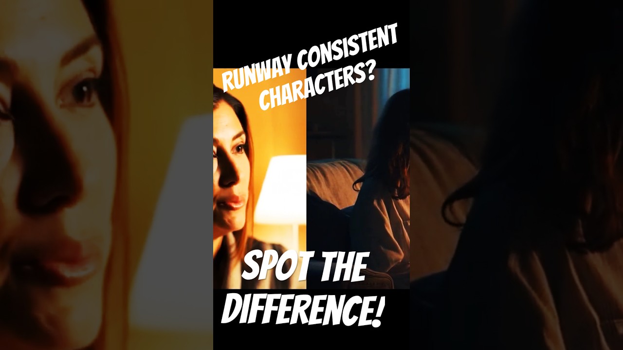 Consistent Characters in Runway Gen 3 Alpha?  #runwaygen3