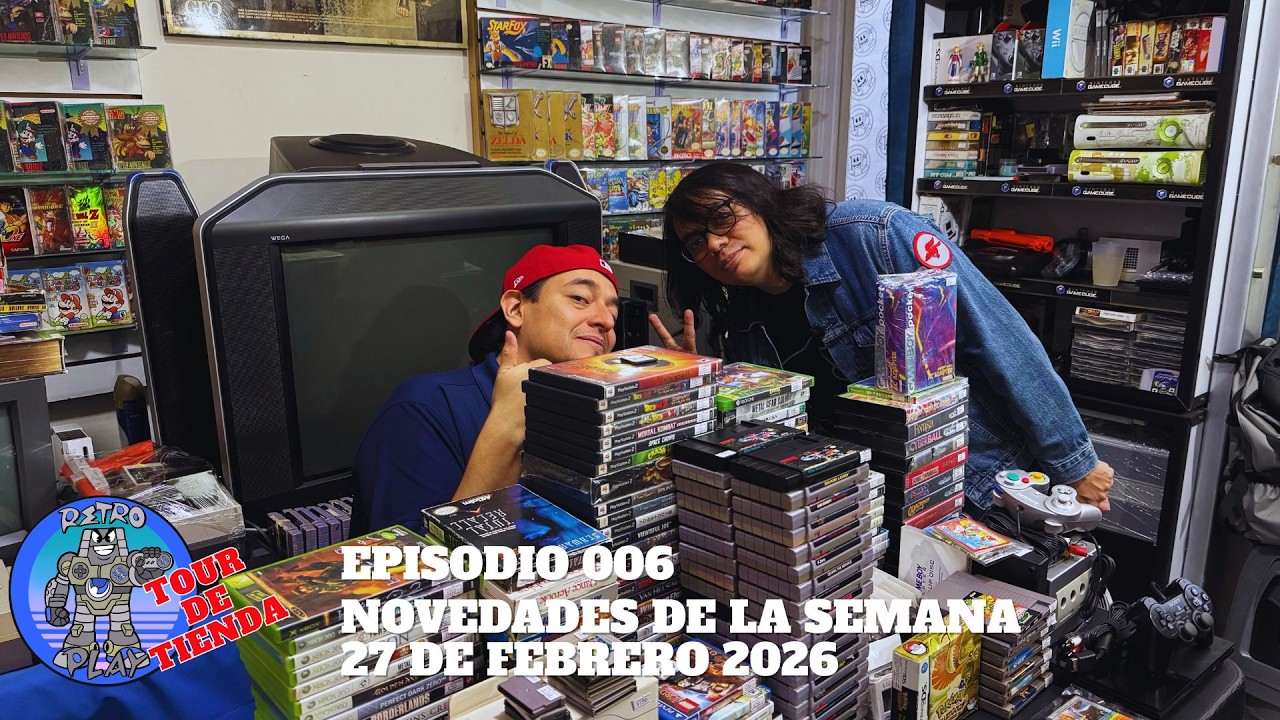 Retro Play Tour De Tienda: Novedades De La Semana 27 de Febrero de 2026