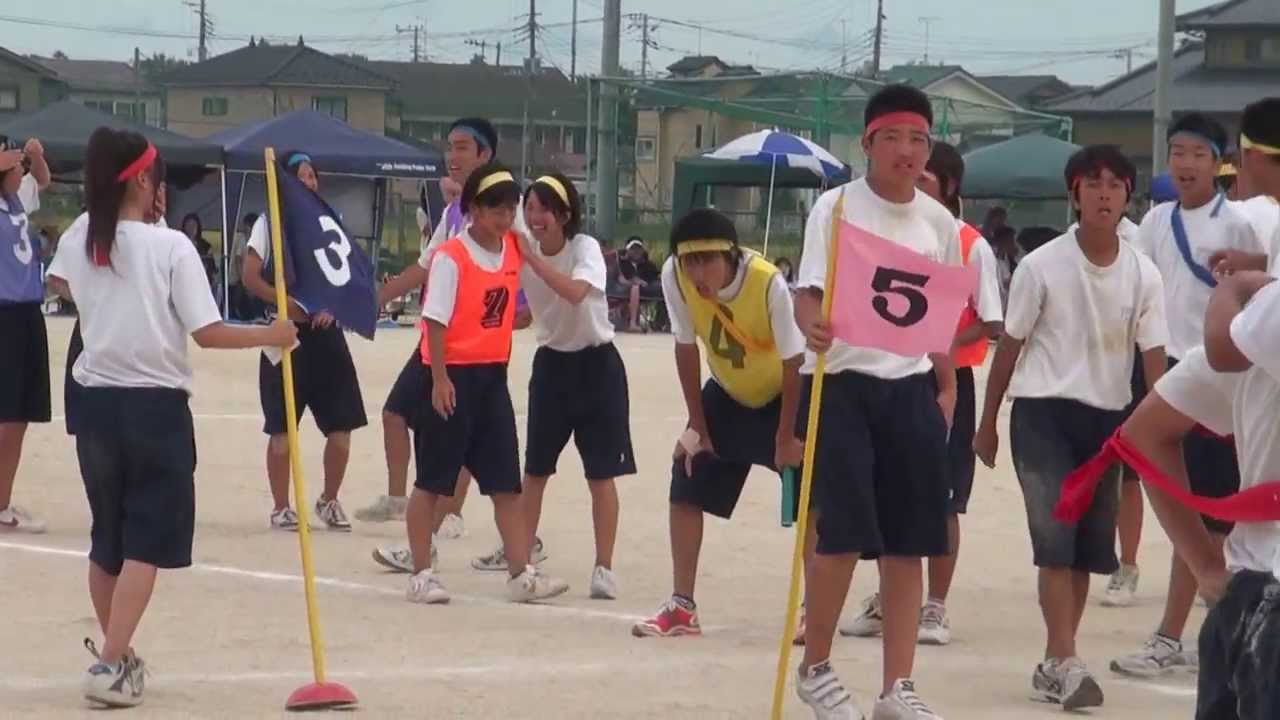 2012 城南中体育祭　リレー