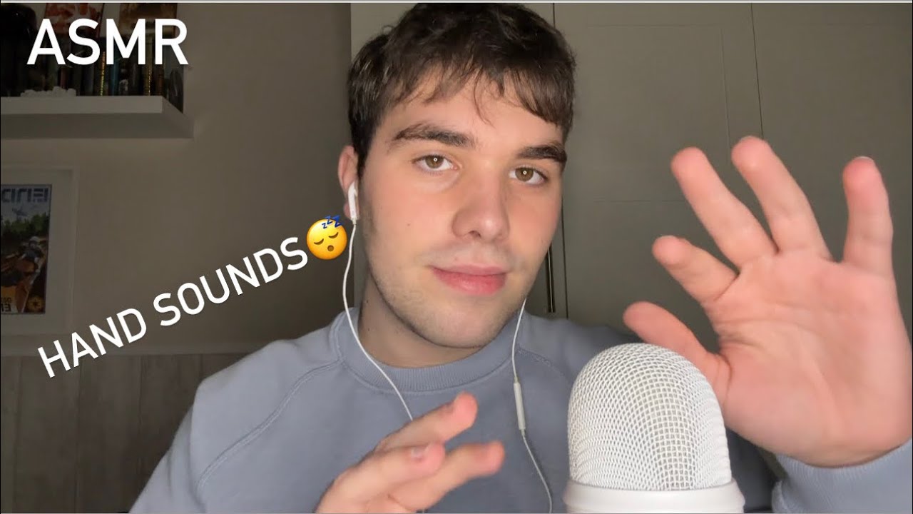 ASMR HAND SOUNDS (sonidos de manos) 😴para dormir😴 + algunos mouth sounds 👅