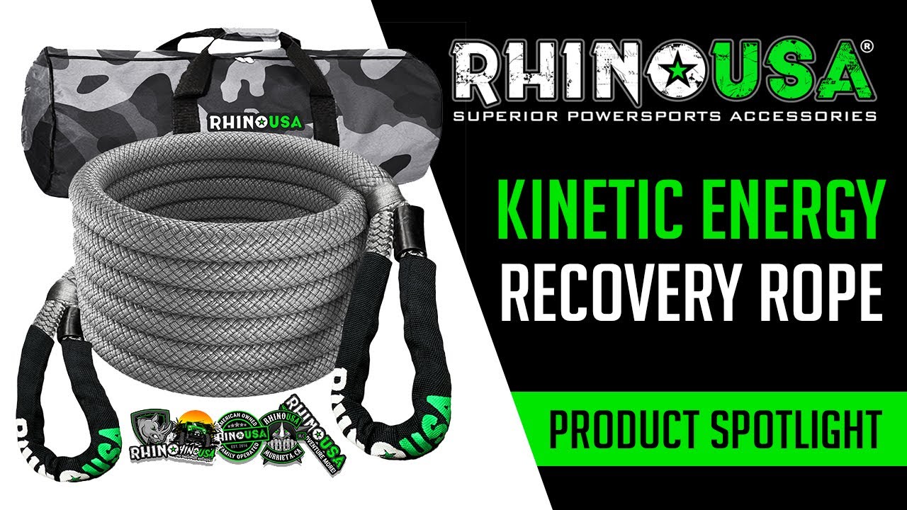 Rhino USA &mdash; Верёвка для рекуперации кинетической энергии | Обзор продукта