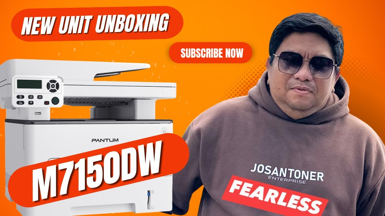 Unboxing of Pantum M7105dw (SEMI UNBOXING)#pantum #viral #josantoner #unboxing