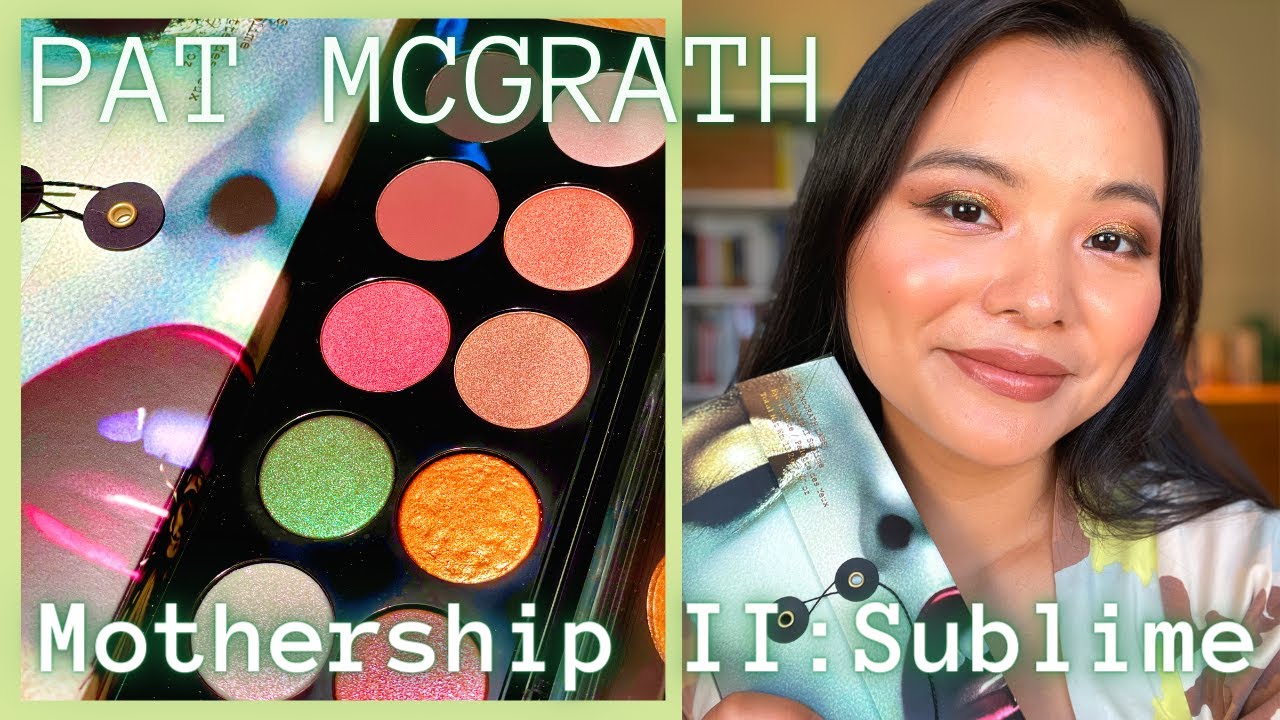 PAT MCGRATH SUBLIME MOTHERSHIP II PALETTE | Demo + Review + Lots of Comparison Swatches!