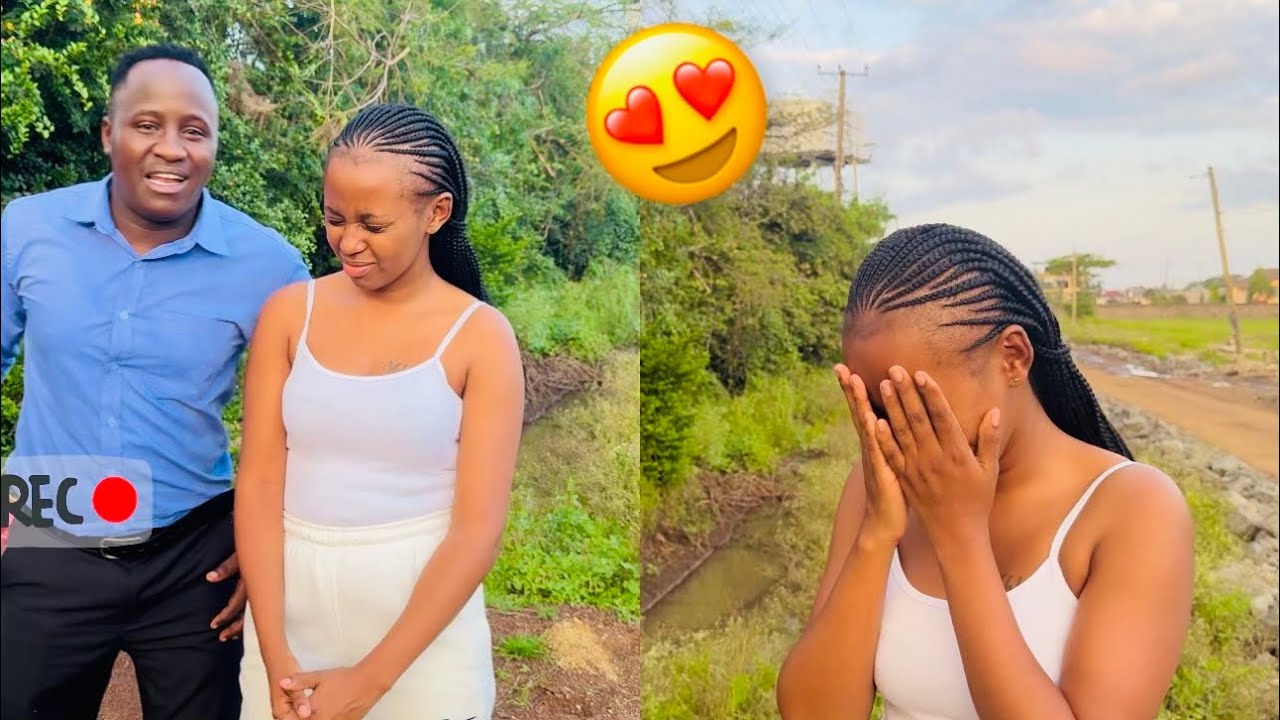 Surprising My Wife infront of people passing by the Road to see her Reaction😂