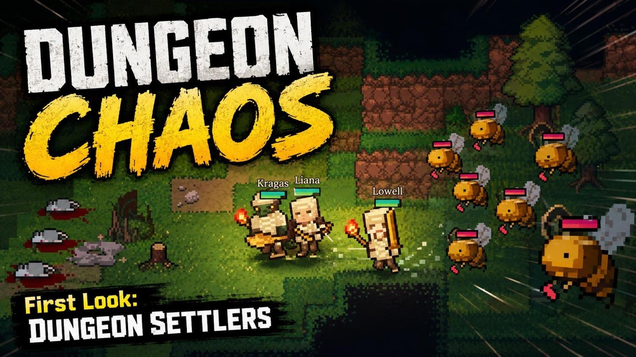 Dungeon Settlers First Look | The Dungeon Fights Back