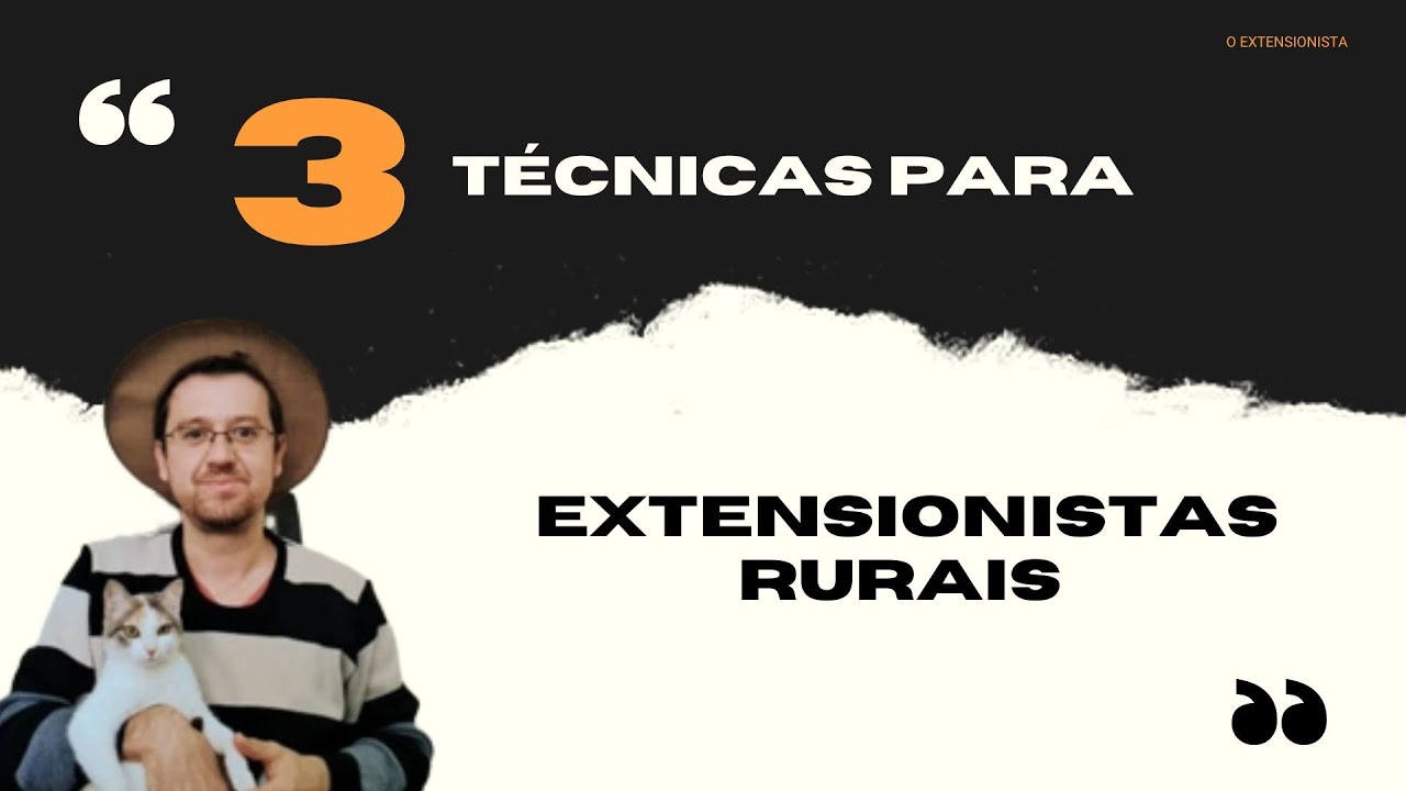 👉 3 t&eacute;cnicas participativas para todo Extensionista Rural usar! 💚