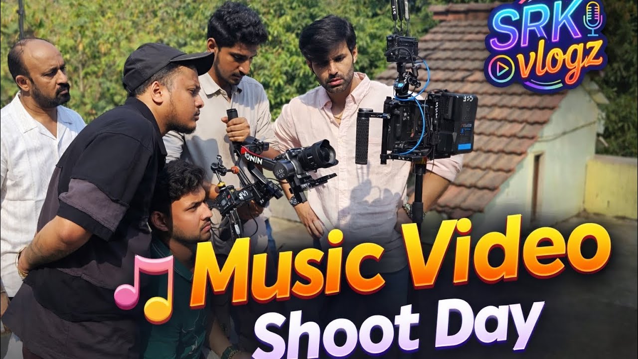 Music Video BTS | Full Shoot Day Vlog | SRK Vlogz