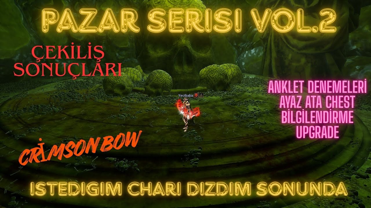 RİSE ONLİNE ! PAZAR SERİSİ 2 ! UPGRADE ! YENİ CHAR ! ÇEKİLİŞ ! #riseonline