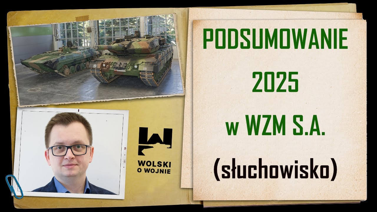 Podsumowanie 2025 roku w WZM S.A  -  wywiad z dyr Wojciechem Bitnerem (słuchowisko)
