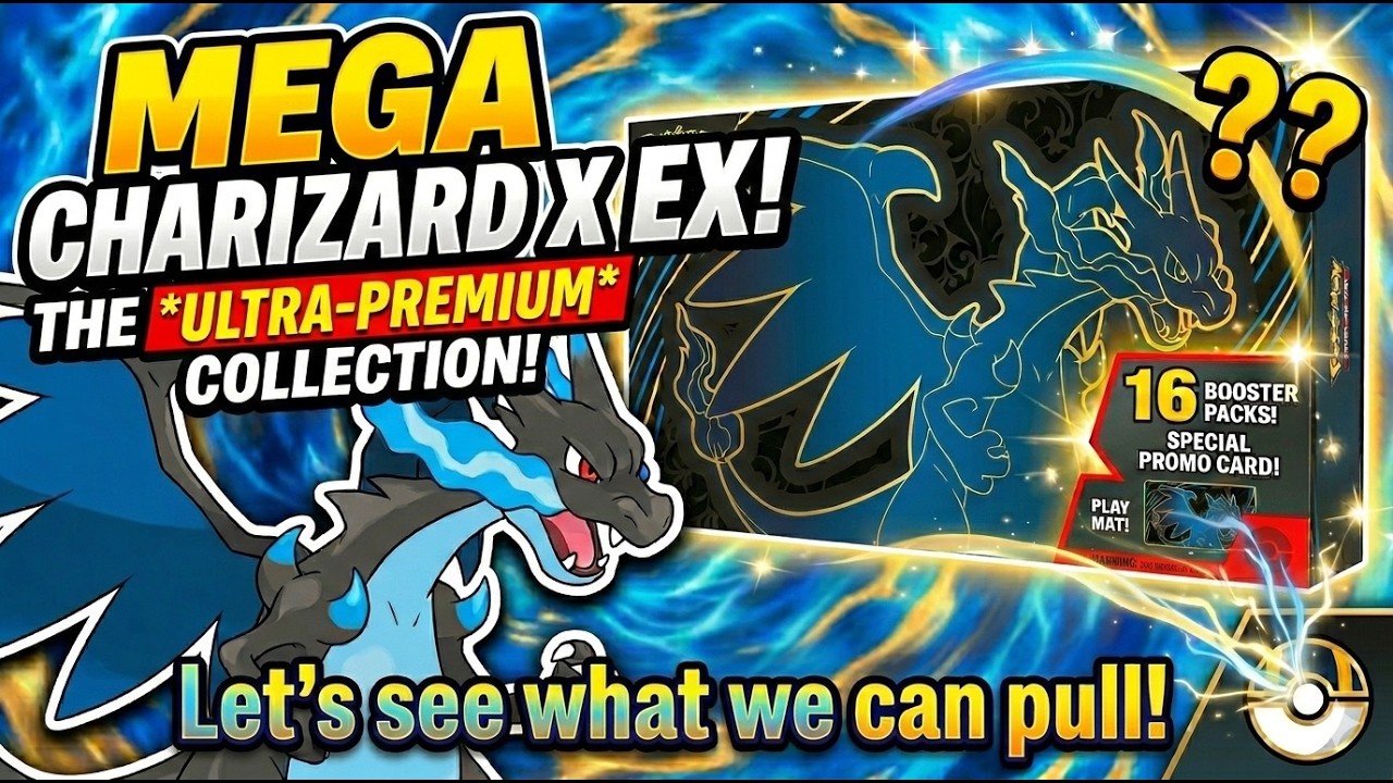 Коллекционный набор Mega Charizard X Ultra Premium