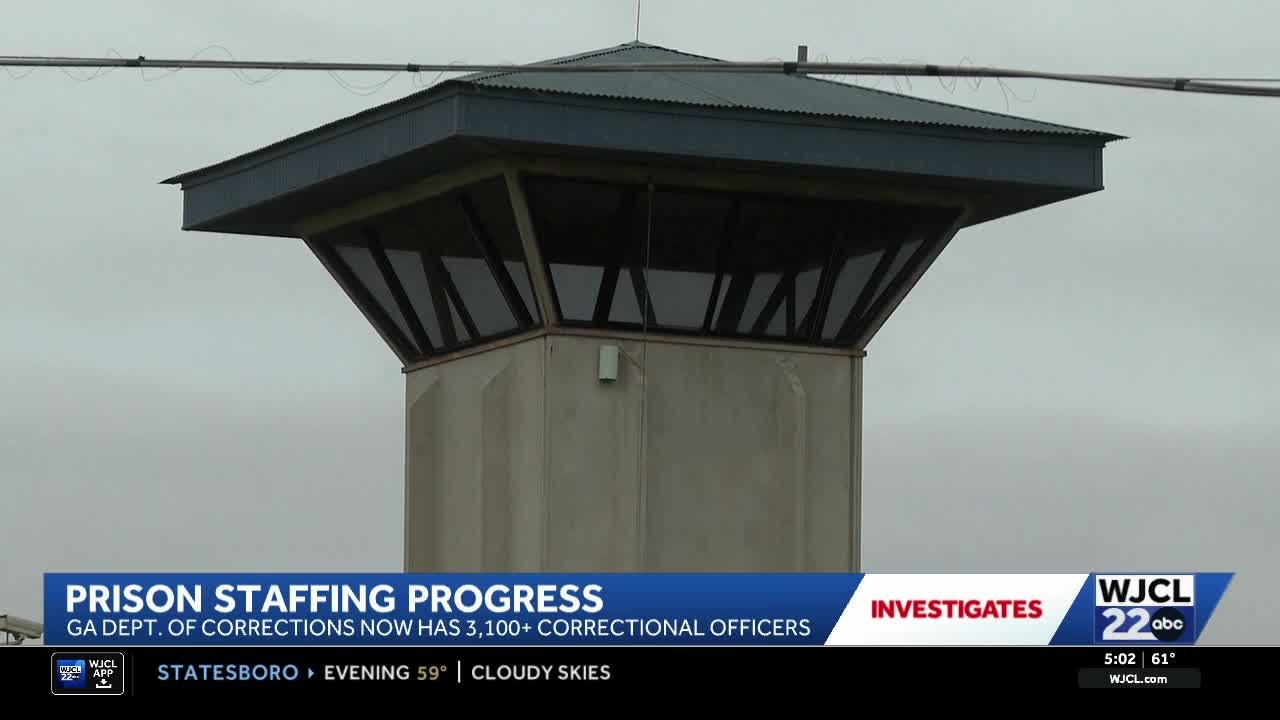 Georgia prison population rising as staffing shortages persist, commissioner says
