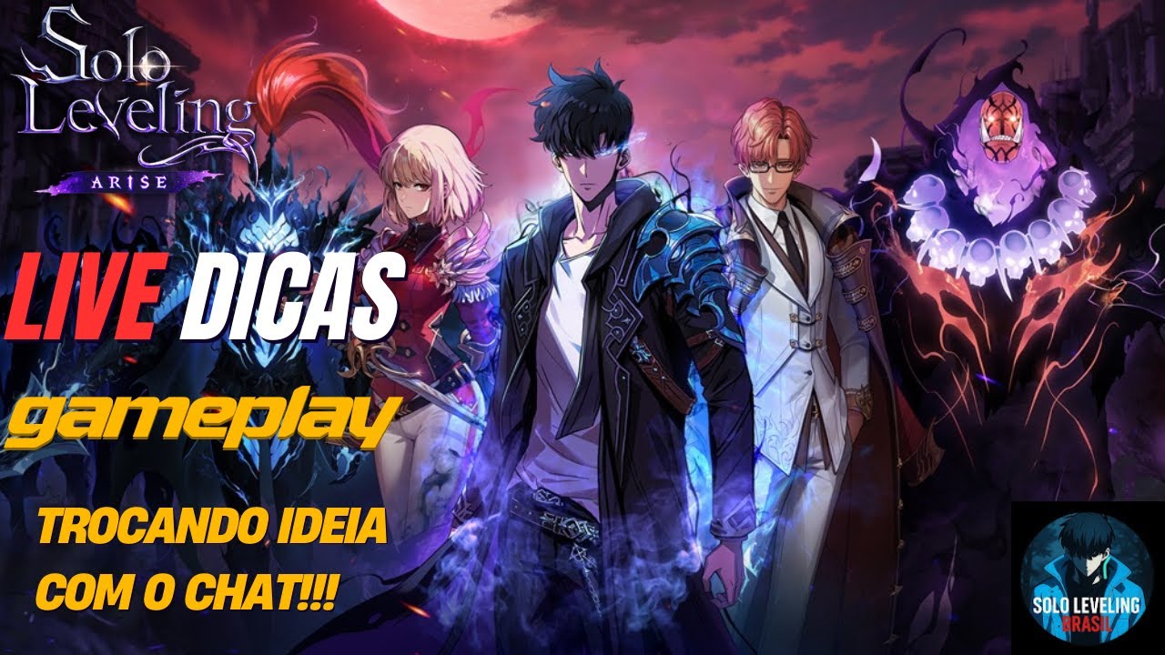 DICAS E GAMEPLAY!! EAD SOLO LEVELING ARISE!! BOSS DA GUILDA COM O CHAT!! COLA AI!