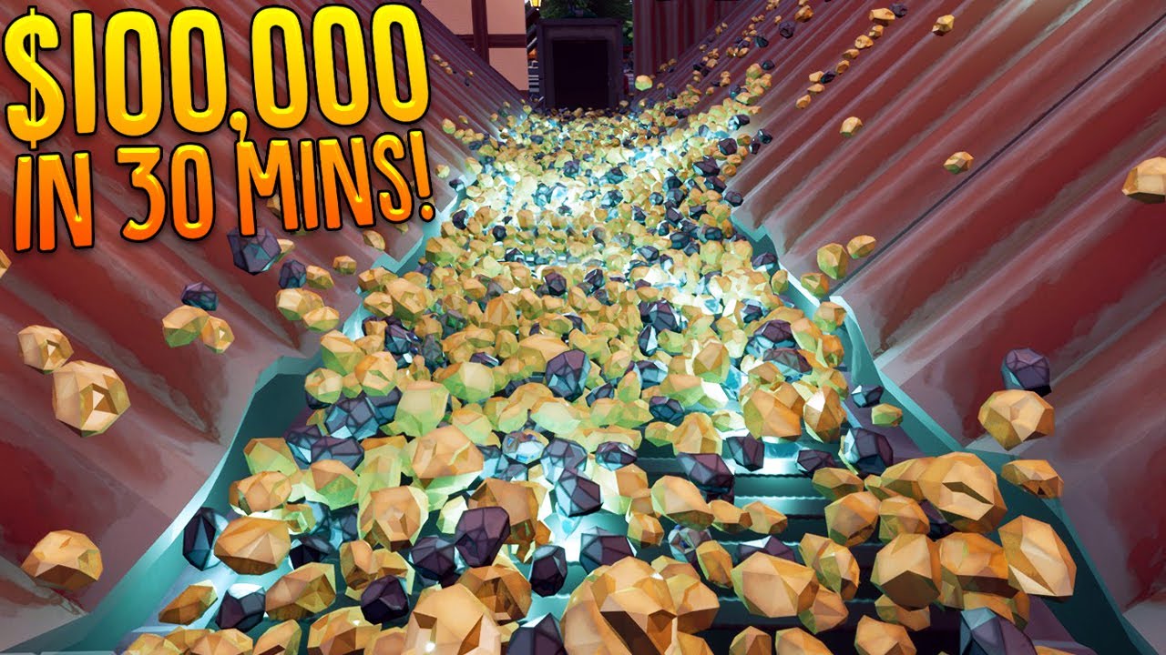 Зарабатываю 100 000 долларов на золотых самородках с помощью моего золотодобывающего зверя — шахт...