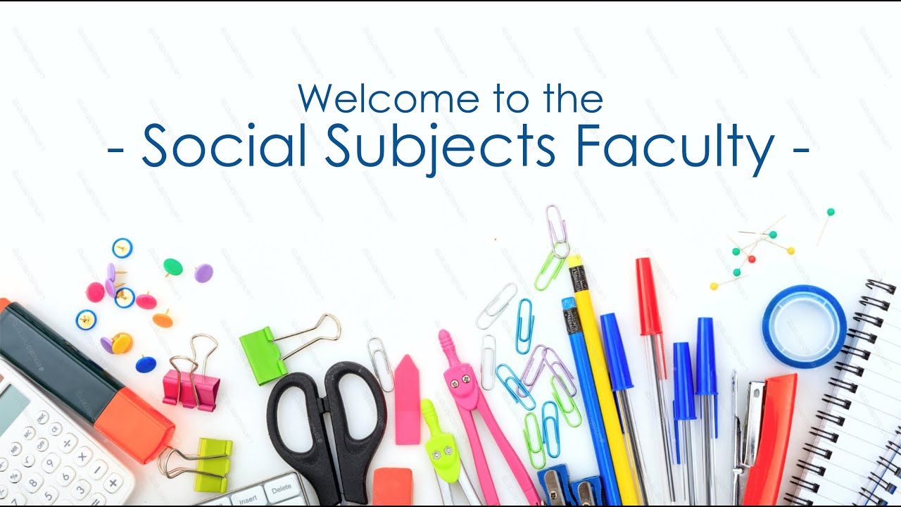 P7 Open Evening - Social Subjects