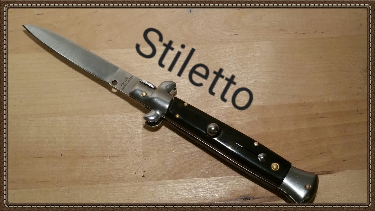 Stiletto Springmesser