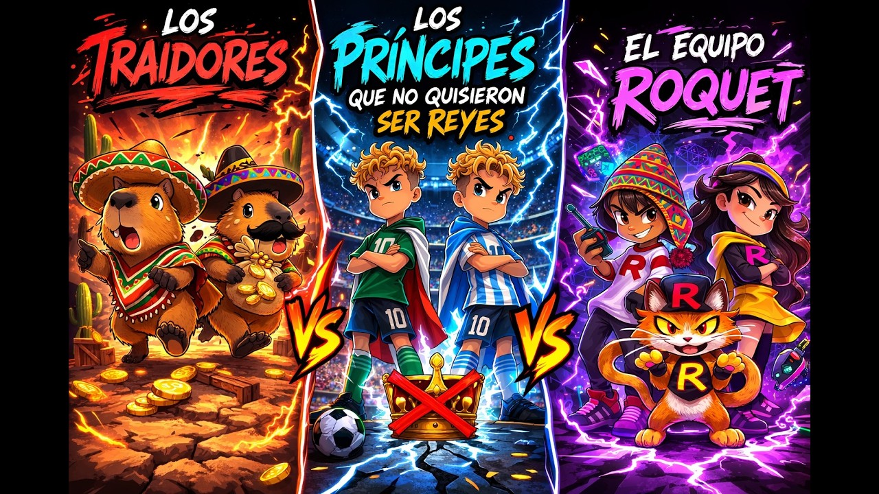 Liga Reyen en la CIMA 50$  - Traidores VS Principes VS Roket