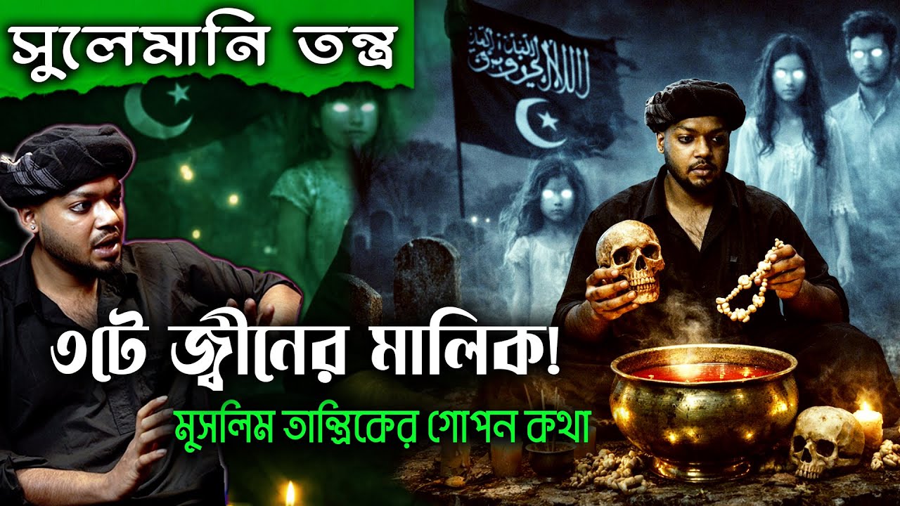 “আমার কাছে বন্দী তিন জ্বীন ” সুলেমানি তান্ত্রিকের বিস্ফোরক স্বীকারোক্তি  AKASH UDDIN@alternateviewss