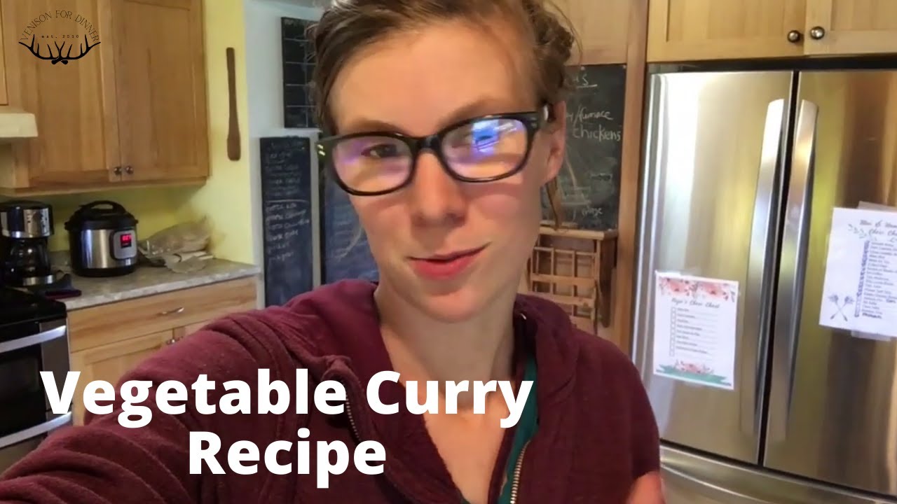 Vegan Roasted Vegetable Curry Recipe - Paleo, no dairy or gluten {RECIPE VIDEO}